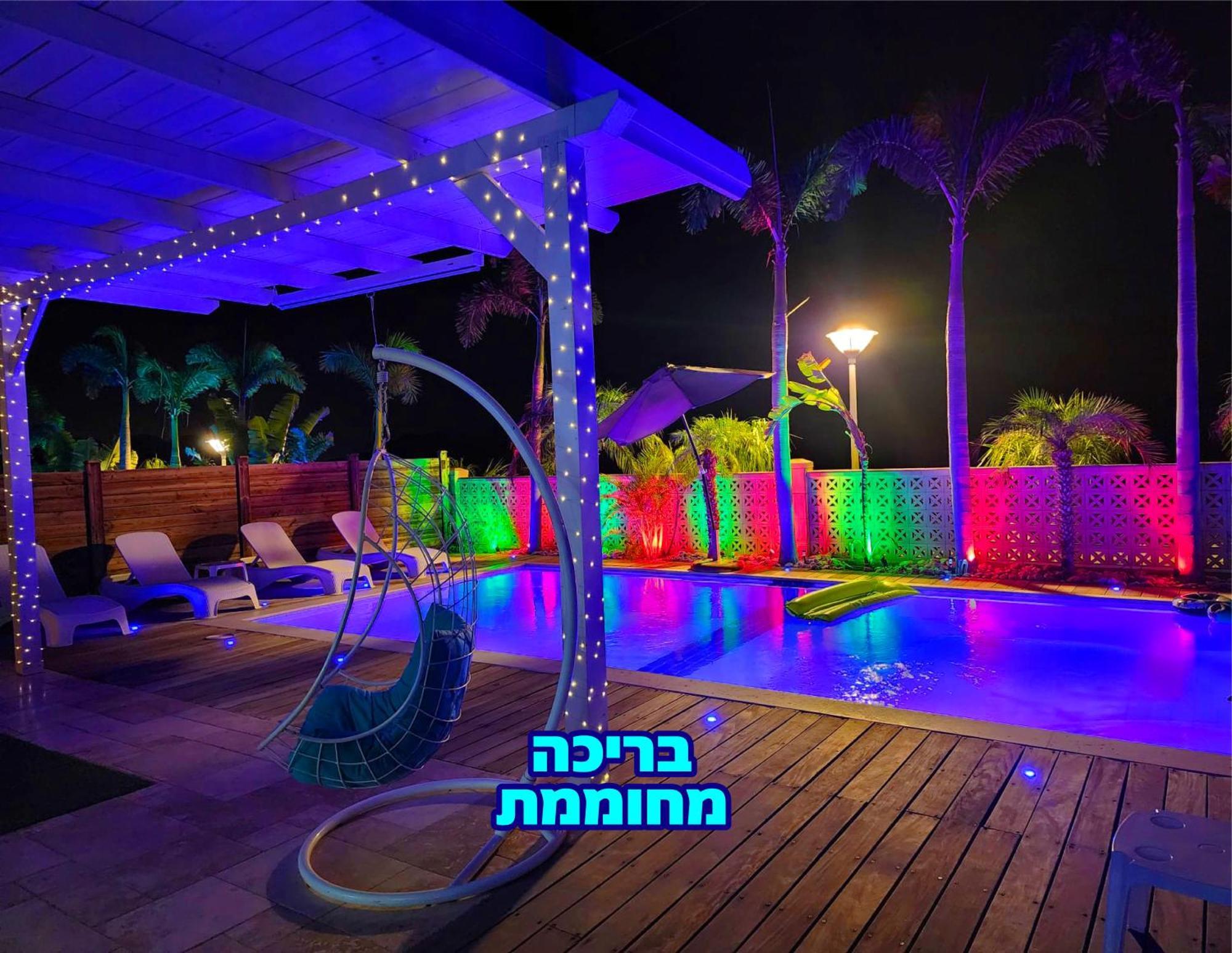 Villa Mountains Eilat וילה הרים אילת - בריכה מחוממת エクステリア 写真